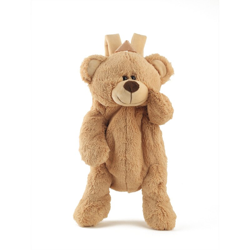 Girls Plush Teddy Bear Backpack
