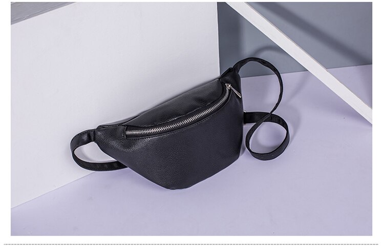 Women's Leather Waist Bag